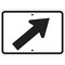 Brady Traffic Sign, 9" Height, 12 in Width, Aluminum, Rectangle, No Text 80060 - alternate 1